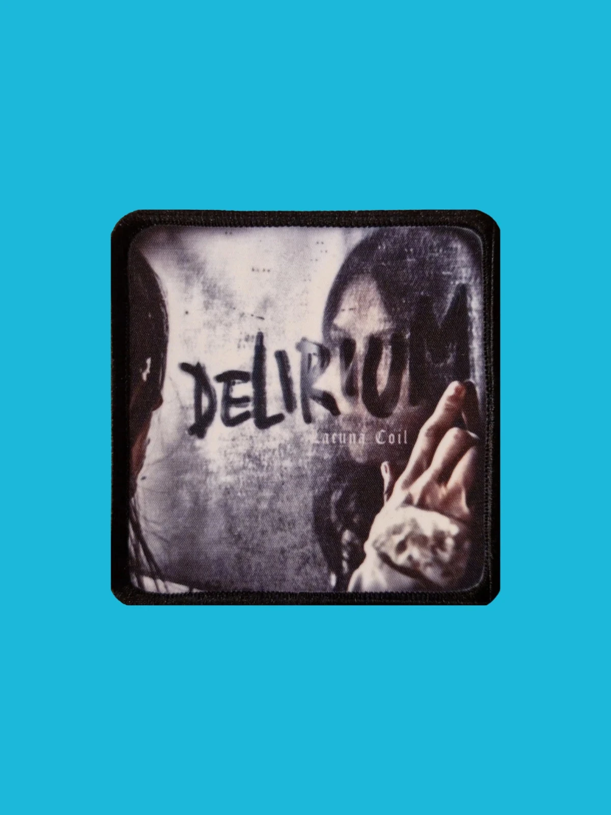 Patch Lacuna Coil - Delirium - Imprimé - Carré de 7,5 x 7,5 centimètres